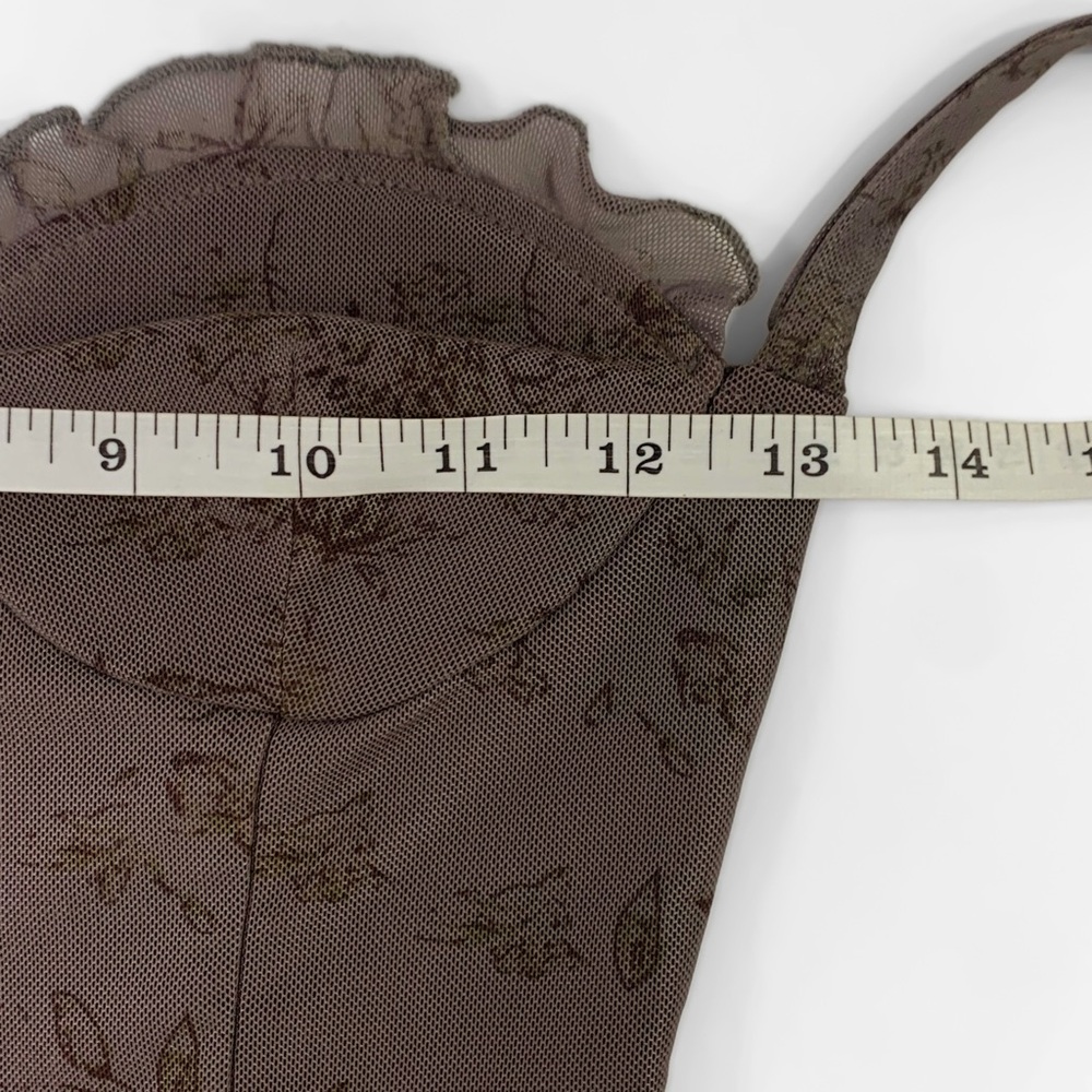New Pink Mauve Brown Flirty Mini - Picture 13 of 16